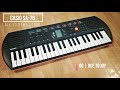 Casio SA 76 All 10 Songs
