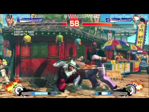 WiNGSPANTT (Vega) vs Fatal5 (Dudley): Super Street Fighter 4 AE 2012 Ranked Matches