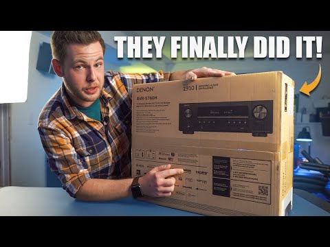 The Most INFLUENTIAL NEXT GEN GAMING AVR Is Here! | Denon S760H First Look