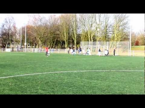 Voetbal fragmenten DWS E3 2012-Zeeburgia E5 (6-2)  Oefenwedstrijd