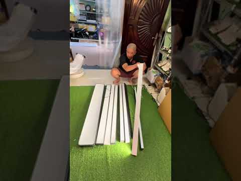 Test đèn thả văn phòng cao cấp dài 1m2 