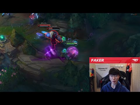 Faker de Kaisa AP derretendo o Alistar