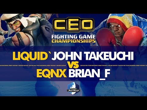 LIQUID`John Takeuchi (Rashid) vs EQNX Brian_F (Balrog) - CEO 2019 Day 2 Pools - CPT 2019