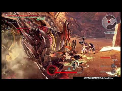 GOD EATER® 3 Boost Hammer Test Vs Anubis