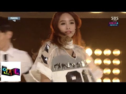 [Nicole] MAMA (Mama) @ Popular song Inkigayo 141207