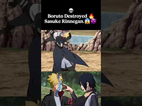 Boruto Kill Sasuke Rinnegan 👁 😱 #boruto #trendingshorts #entertainment #shortvideo #sasuke