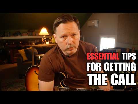 Five Actionable Steps To A Session Guitarist Career