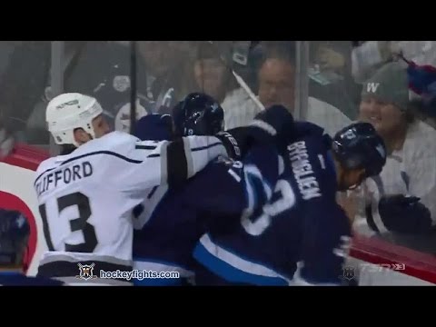 Jordan Nolan vs Dustin Byfuglien Mar 1, 2015