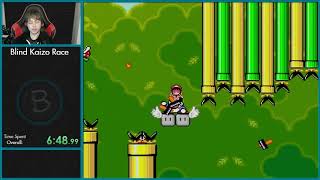 SMW Blind Kaizo Race Week 21 - Green Hill Zone by Bluesaint