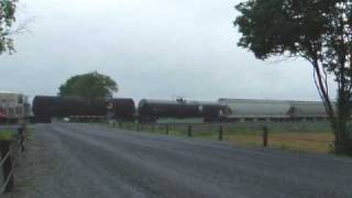 preview picture of video 'NS 34A With Two Dash 8s--Longswamp, PA 7/2/09'