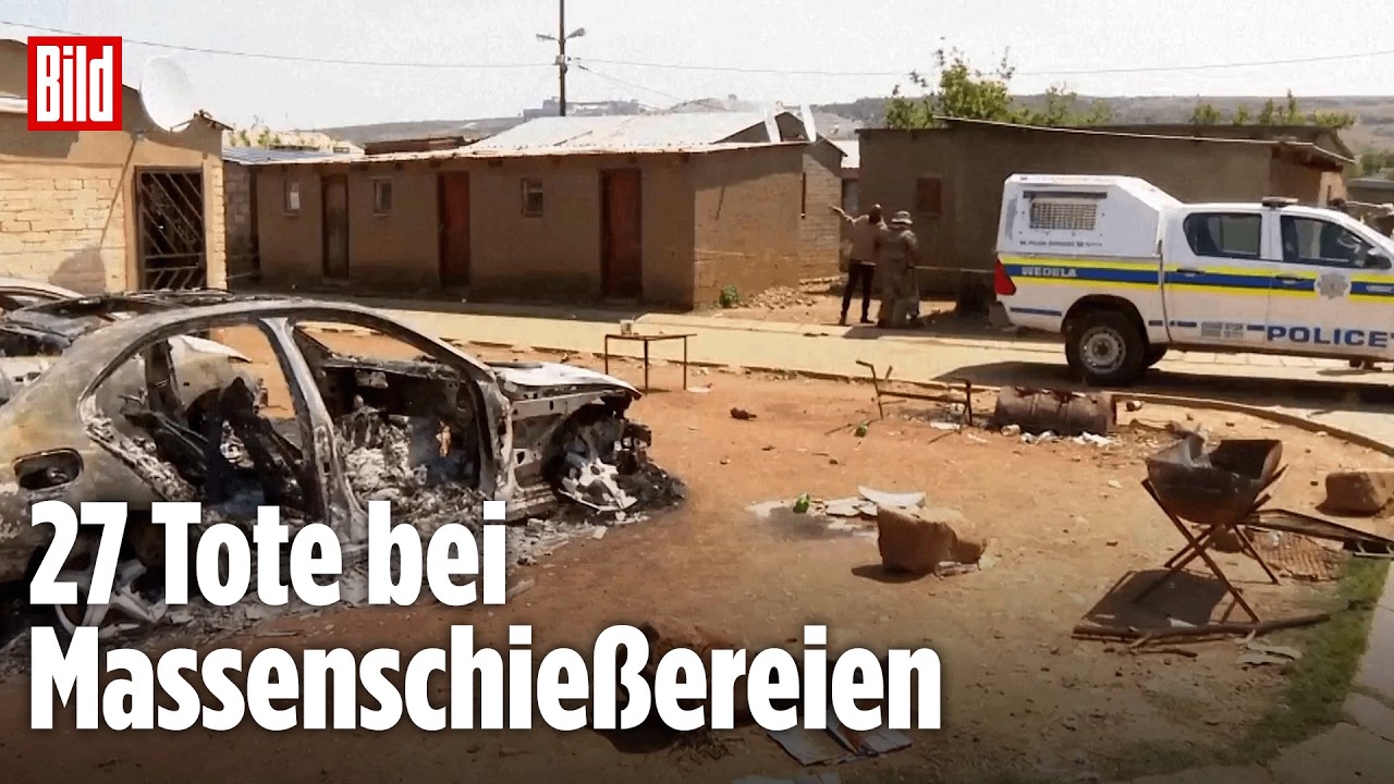 BLUTBAD IN SÜDAFRIKA: DAS steckt hinter den zwei Massakern!