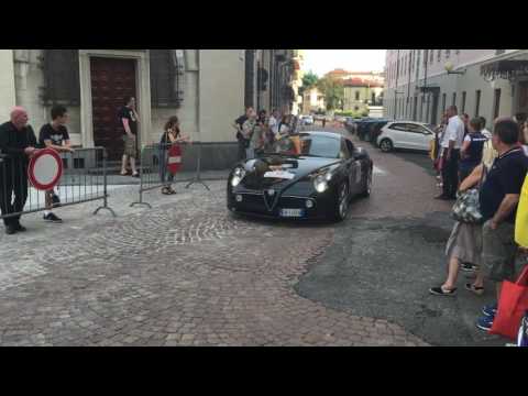 World Stratos meeting  Alfaromeo 8c