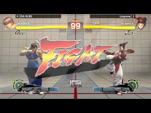USF4 @ NLBC #143 - OG RLBS vs Lazyone [720p/60fps]