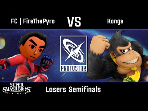 FC | FireThePyro (Mii Brawler) vs Konga (Donkey Kong) - Ultimate Losers Semifinals - Protostar #31