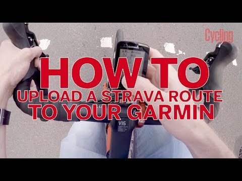 How to upload a Strava route to your Garmin | Cycling Weekly