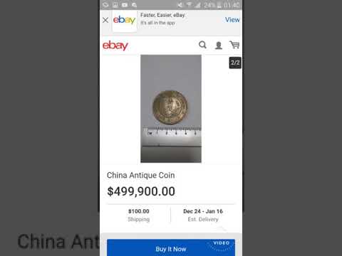 $499,999 Coin Selling On Ebay Most Expensive Coin