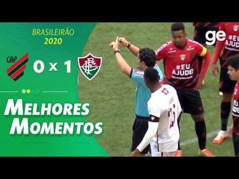 ATHLETICO-PR 0 X 1 FLUMINENSE | MELHORES MOMENTOS | 5ª RODADA BRASILEIRÃO 2020 | ge.globo