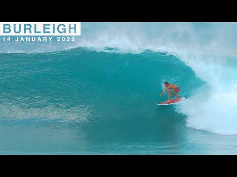 Burleigh Heads - Solid Morning Surf - 14 January 2022