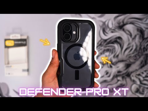 iPhone 16 OtterBox Defender Series Pro XT Clear / Black - Dark Side