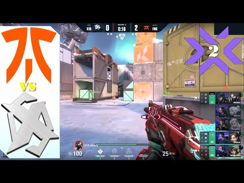 FNATIC vs X10 LOSER OUT HIGHLIGHT VALORANT VCT 2021 Stage 2 Masters Reykjavík FNC vs X10.