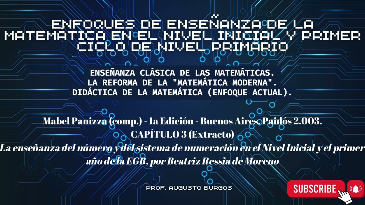 Enfoques en la Enseñanza de la Matemática en el Nivel Inicial y Primario