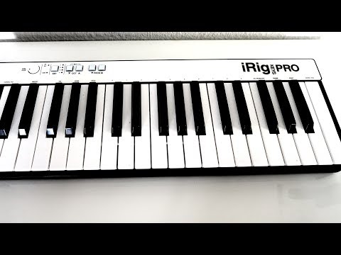 short test of iRig keys pro keyboard