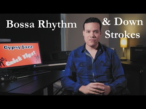 Gypsy Jazz Quick Tips - Episode 2: Noushe's bossa rhythm and consecutive down strokes!
