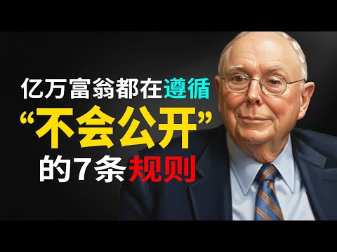 Charlie Munger's wisdom: 7 rules that billionaires follow but won't tell you.