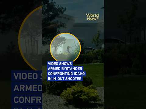 Armed bystander confronts Idaho In-N-Out shooter #worldnow
