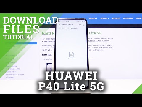 Where to Find Downloaded Files on Huawei P40 Lite 5G - View List of all Downloads on Huawei Phone