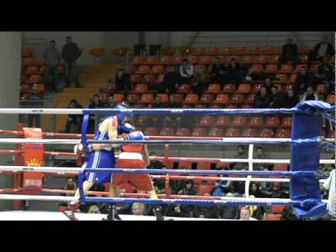 J.Kirillovs - A.Ramlavs  (2. raunds)Latvijas Čempionāts Boksā 2011 gadā