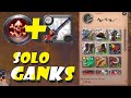 SOLO GANK/Cursed staff💀 on Black & Red Zone/Albion online