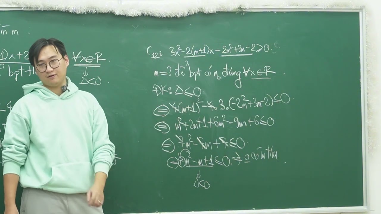 DẤU TAM THỨC BẬC HAI BUỔI 2