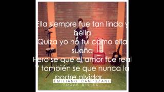 No me Arrepiento - Emiliano Campuzano (LETRA)