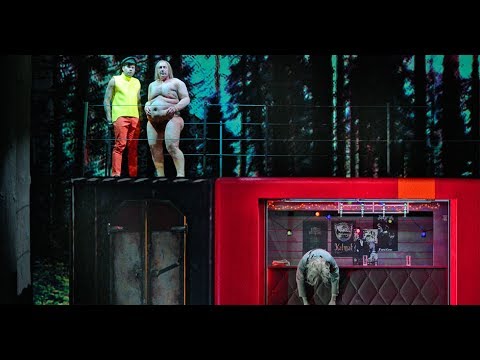 Robert Hunger-Bühler and Johann Jürgens on "Mr. Puntila and his servant Matti"