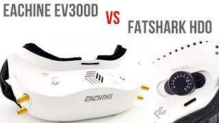 Eachine EV300D VS Fatshark with RapidFire // Full Review & Test