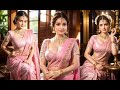4 India Saree Pink Fashion Beauty Indian Lookbook Ai 4K India Saree Fashion Lookbook Beauty