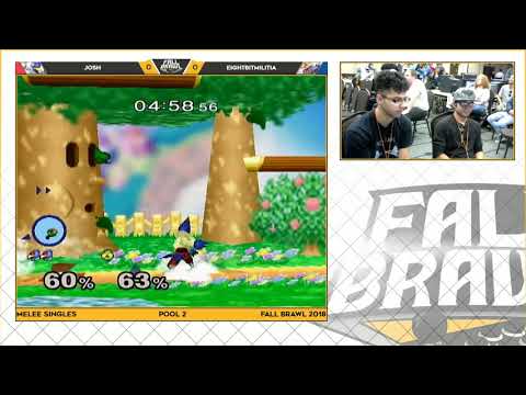 Fall Brawl 2018: Josh (Falco) vs. Eightbitmilitia (Sheik) - SSBM Singles