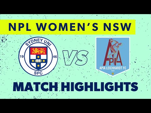 NPL Women's NSW Round 6 Highlights – Sydney University SFC v APIA Leichhardt