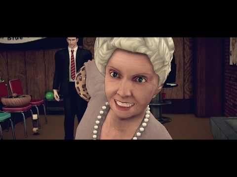Deadly Premonition 2 - M.12 Bowling & Cajun Cuisine: Francis Meets Mrs. Carpenter Cutscene (2020)