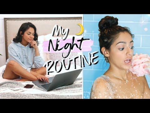 MY NIGHT ROUTINE 2018!