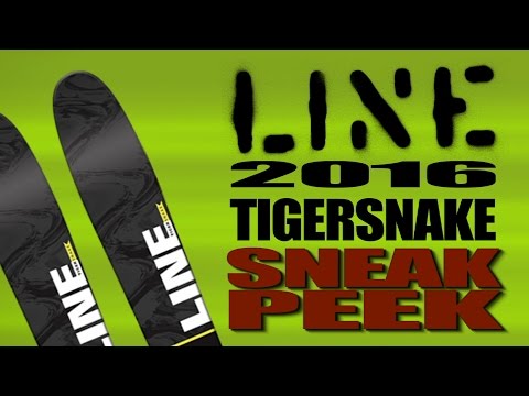 2016 LINE Tigersnake Ski Sneak Peek