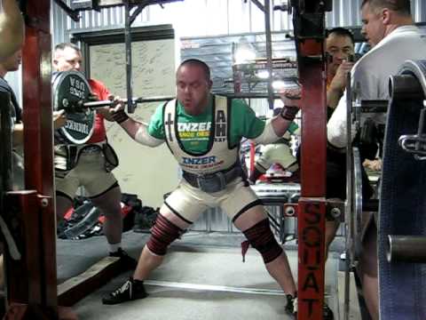 Shawn Frankl Squat Training 954 lbs