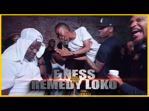 E NESS VS REMEDY LOKO RAP BATTLE - RBE