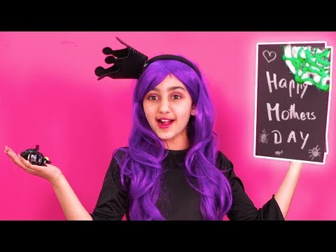 Mother's Day Cards 🌻 Princesses In Real Life | Kiddyzuzaa Video