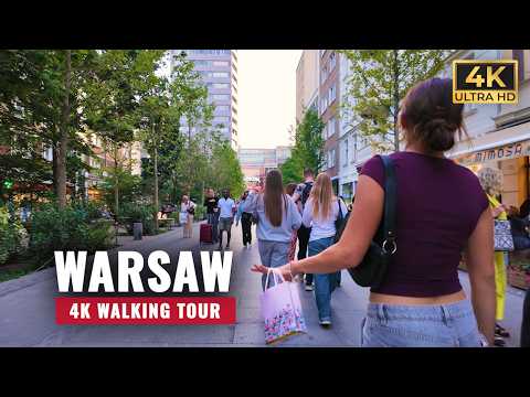 What Western Europe Forgot – Walking the Calm Streets of Warsaw in 4K