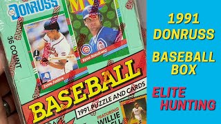 1991 Donruss Series 2 Baseball Box Opening