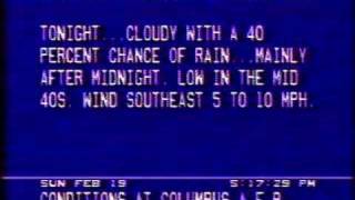 Local Forecast "F" Flavor