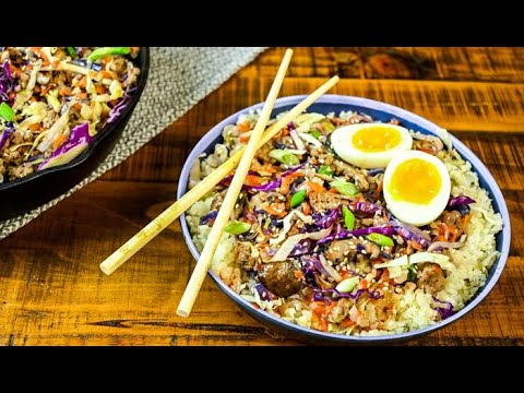 Turkey Egg Roll Bowl Recipe