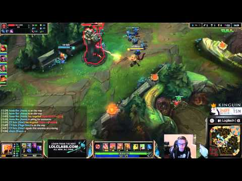 Bjergsen duo xSojin - Azir vs Corki Mid - League of Legends Gameplay